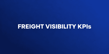 freight visibility kpis