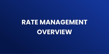rate management overview