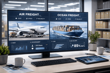 Air Freight vs Ocean Freight: